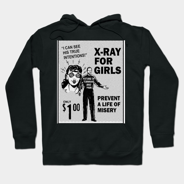 X ray for girls, X ray eyes Hoodie by CS77